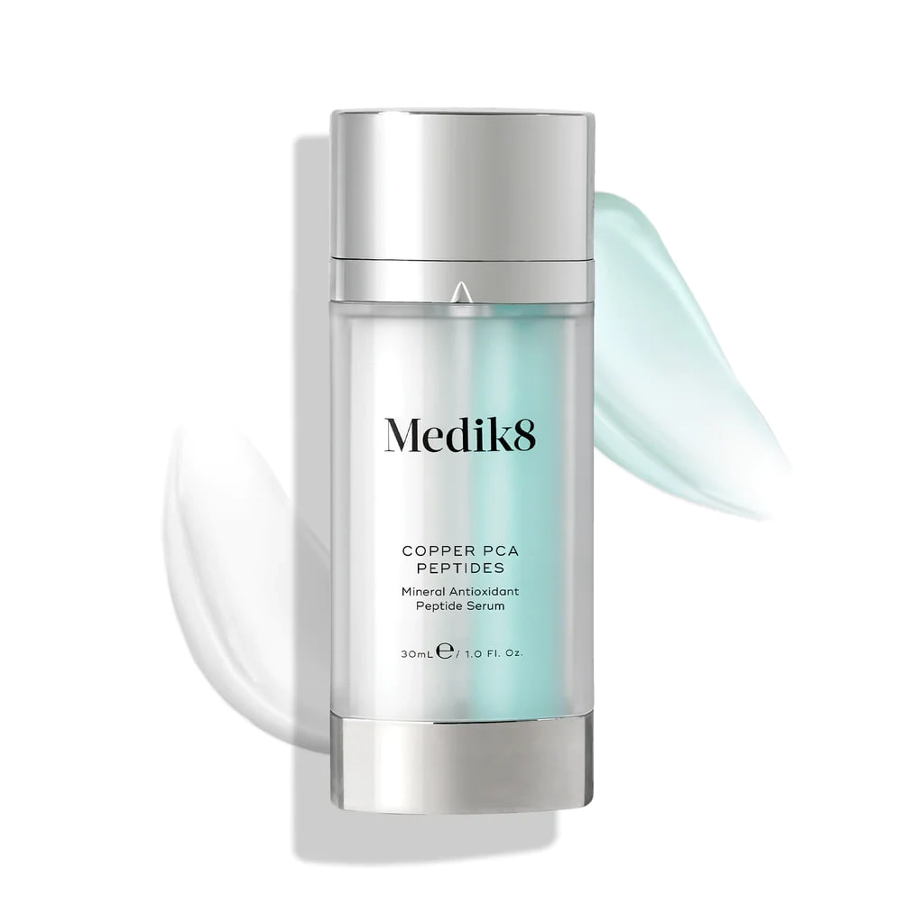 MEDIK8 COPPER PCA PEPTIDES™ Запатентована антиоксидантна сироватка з мідним пептидом MEDIK8 COPPER PCA PEPTIDES™ Запатентована антиоксидантна сироватка з мідним пептидом